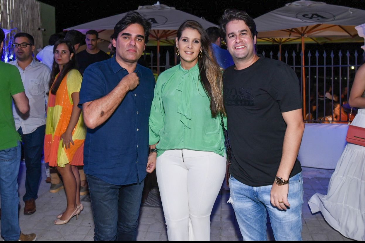 Fabiano Teixeira, Renata Barretto e Diego Ribeiro               